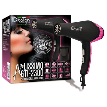 Sèche-cheveux gti 2300 airlissimo rose2300w - Clicktofournisseur.com