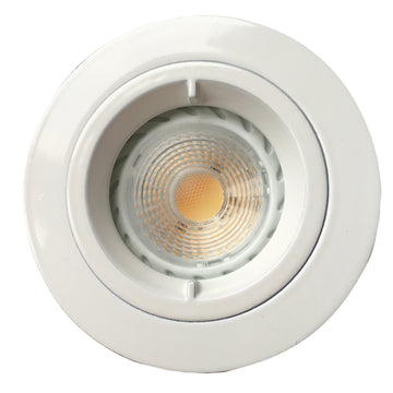 Spot encastrable fixe blanc gu10 bbc-rt2012 ip65 230v max 50w non lampé isolation déroulée - Clicktofournisseur.com