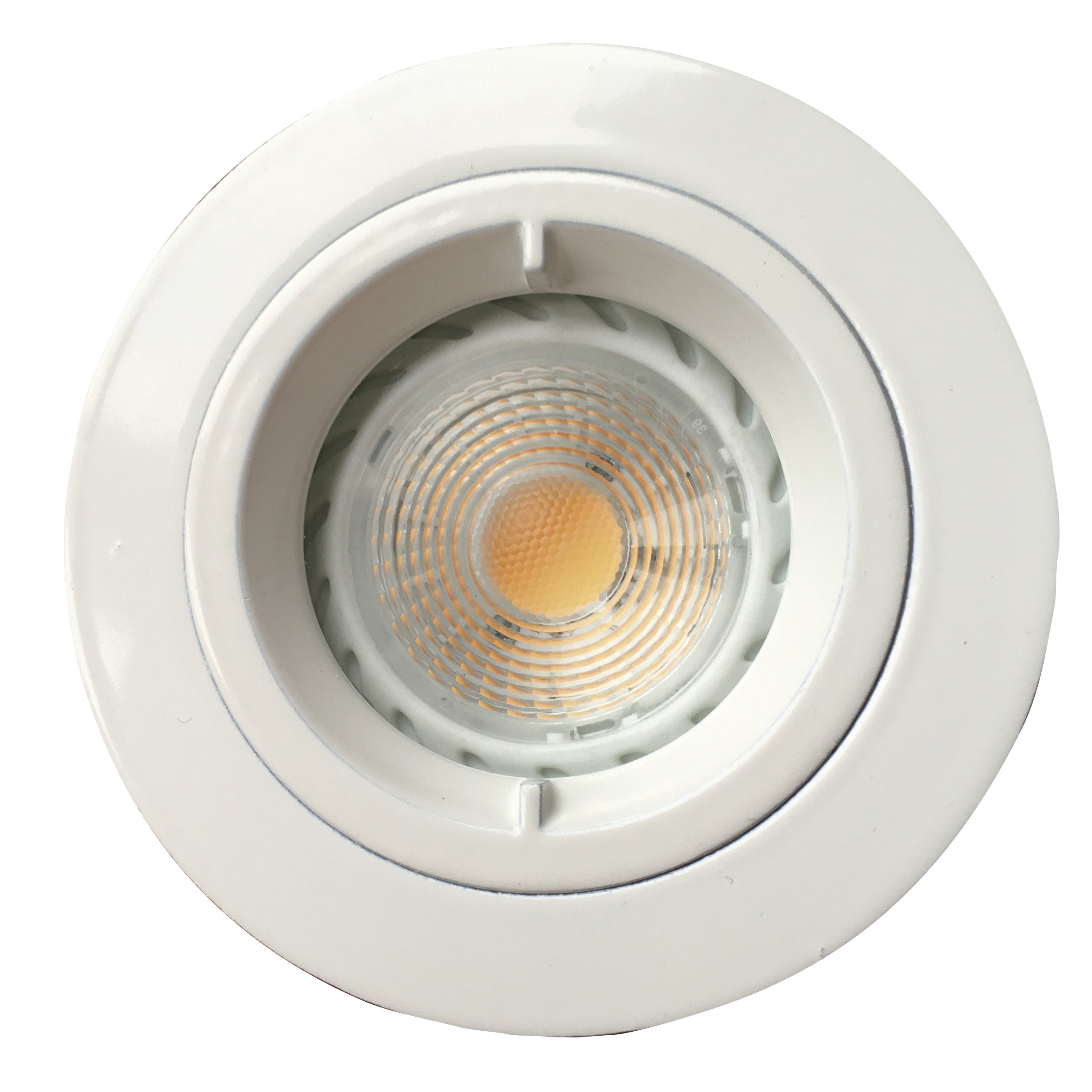 Spot Encastrable Fixe Blanc GU10, BBC-RT2012 IP65, 230V, Max 50W, NON LAMPÉ isolation soufflée clicktofournisseur.com