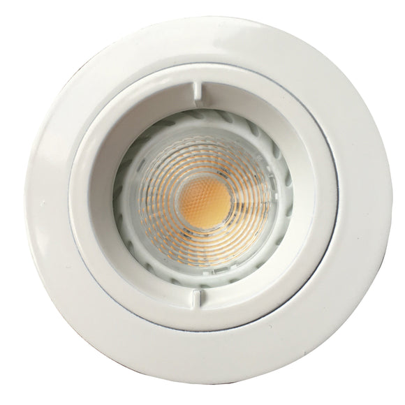 Spot encastrable fixe blanc gu10 bbc-rt2012 ip65 230v max 50w non lampé isolation soufflée - Clicktofournisseur.com