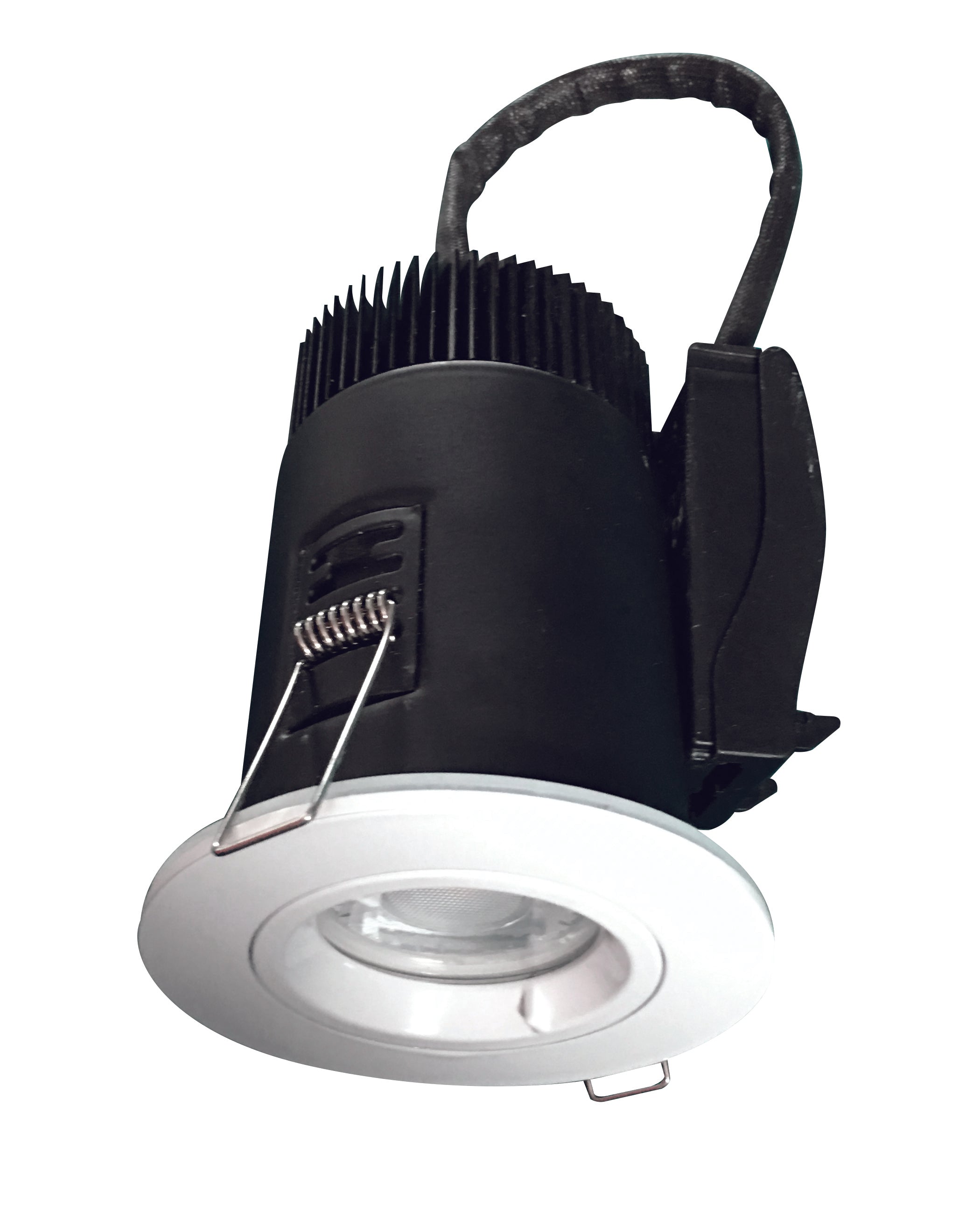 Spot Encastrable Fixe Blanc GU10, BBC-RT2012 IP65, 230V, Max 50W, NON LAMPÉ isolation soufflée clicktofournisseur.com