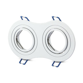 Support Orientable Double pour GU10 clicktofournisseur.com