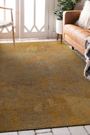 Tapis de salon moderne tissé plat HABANERO