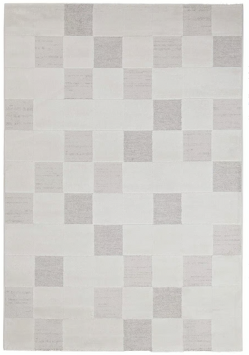 Tapis moderne tissé plat CHECKER