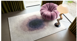 Tapis moderne tissé plat GLOBE - 0