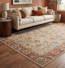 Tapis tissé plat style orient MUSCAT-2