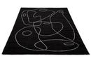 Tapis de salon moderne tissé plat PENNY-5