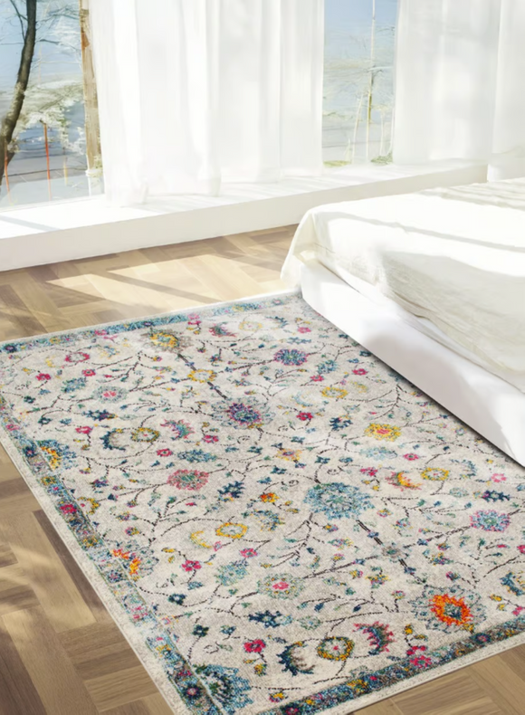 Tapis moderne tissé plat style orient HALIL