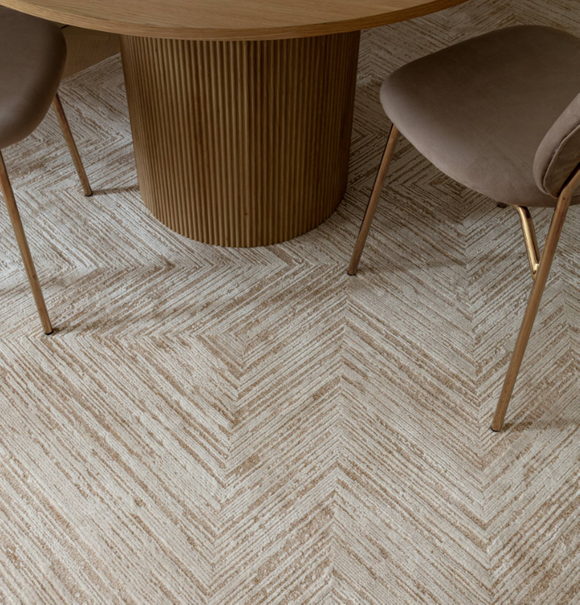 Tapis tissé plat moderne MANDO