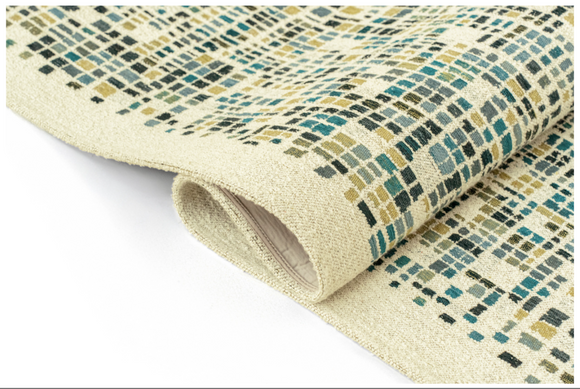 Tapis moderne tissé plat BOXY