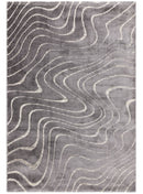 Tapis tissé plat moderne WAVES-2