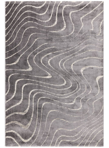 Tapis tissé plat moderne WAVES - 0