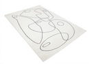 Tapis de salon moderne tissé plat PENNY-14