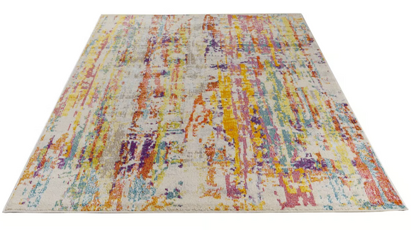 Tapis moderne tissé plat BLOOMFIELD