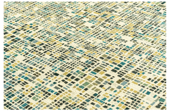 Tapis moderne tissé plat BOXY