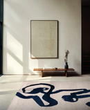 Tapis moderne tissé plat STRAP-2