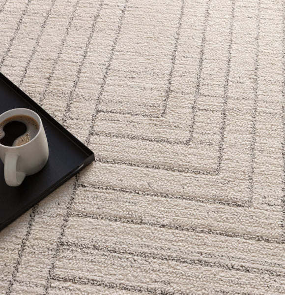 Tapis tissé plat moderne BERGEN
