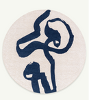 Tapis moderne tissé plat STRAP-37