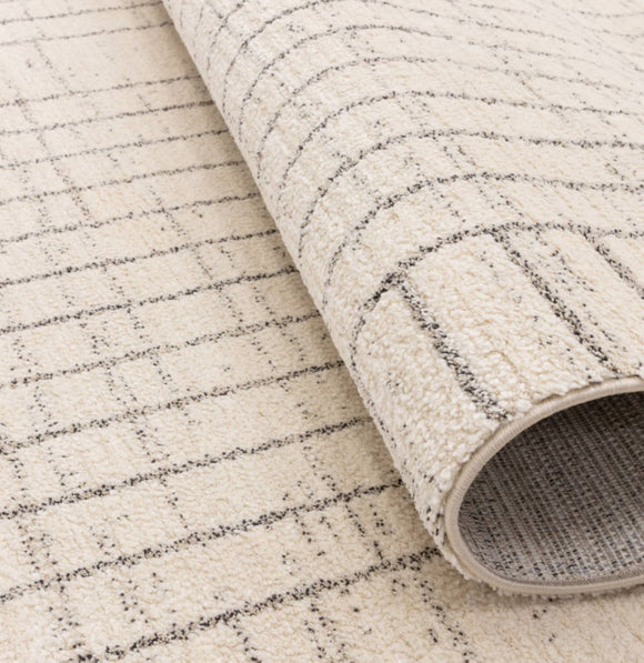 Tapis tissé plat moderne BERGEN