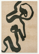 Tapis moderne tissé plat STRAP-9