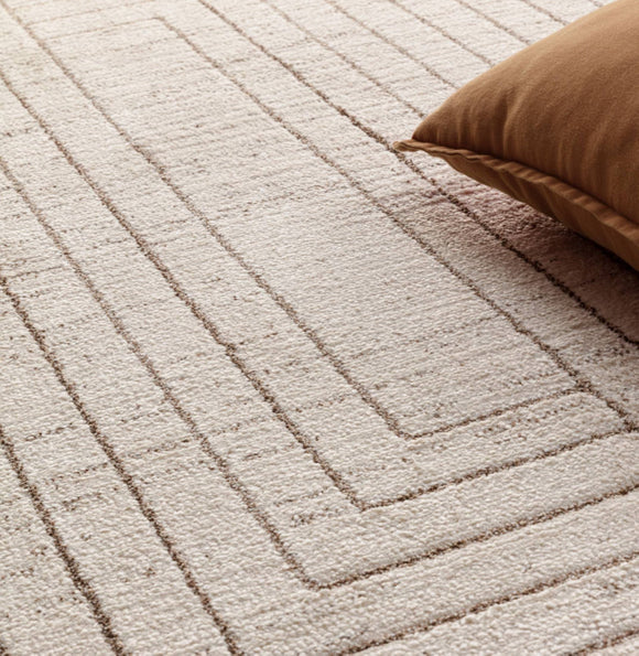 Tapis tissé plat moderne BERGEN