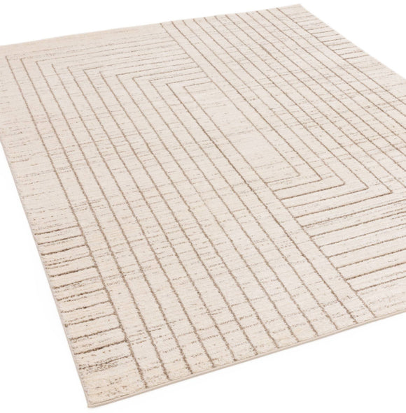 Tapis tissé plat moderne BERGEN