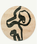 Tapis moderne tissé plat STRAP-11