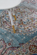 Tapis de salon style orient tissé plat GAMIO