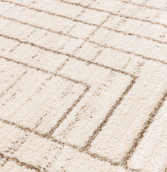 Tapis tissé plat moderne BERGEN