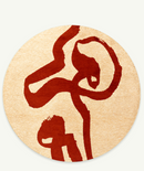 Tapis moderne tissé plat STRAP-21