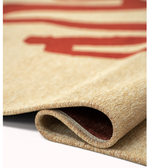 Tapis moderne tissé plat STRAP