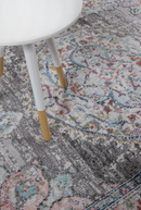 Tapis de salon style orient tissé plat GAMIO