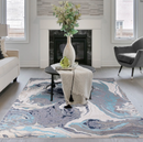 Tapis de salon moderne salon et chambre OCEAN