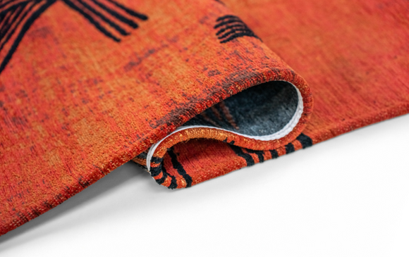 Tapis moderne tissé plat KATANA