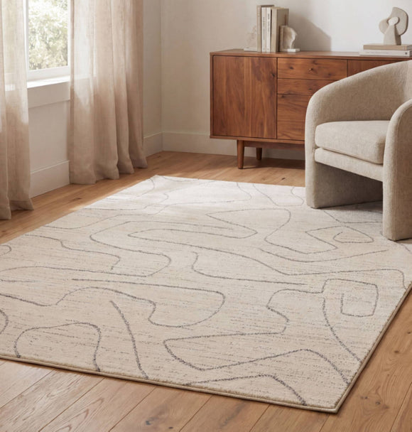 Tapis tissé plat moderne BODO