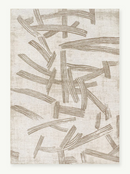 Tapis moderne tissé plat KATANA-11