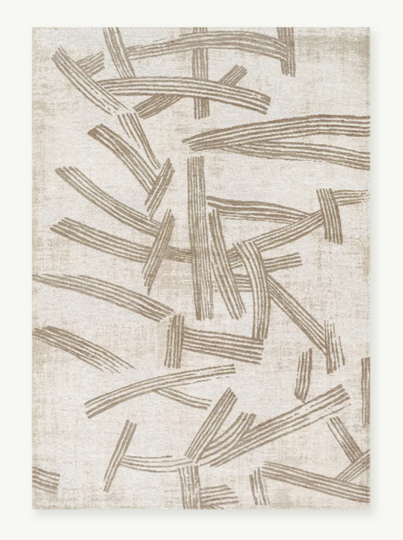 Tapis moderne tissé plat KATANA