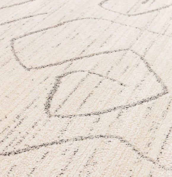 Tapis tissé plat moderne BODO