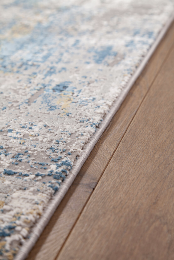 Tapis de salon moderne en viscose LINCOLN