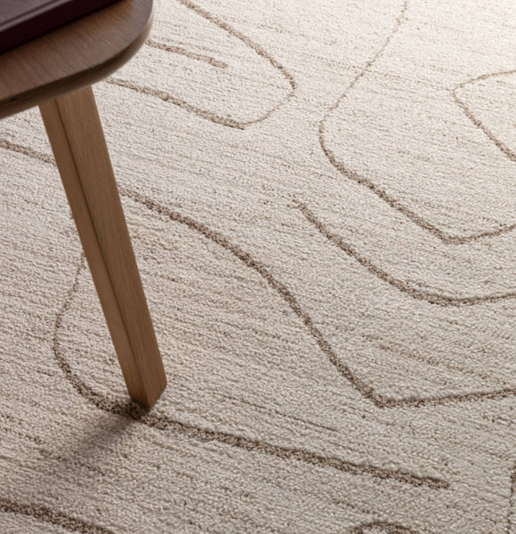 Tapis tissé plat moderne BODO