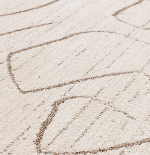 Tapis tissé plat moderne BODO