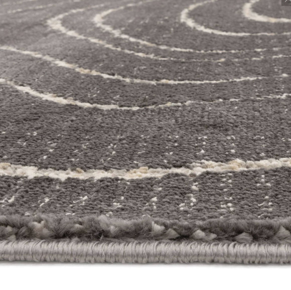 Tapis tissé plat moderne WAVES