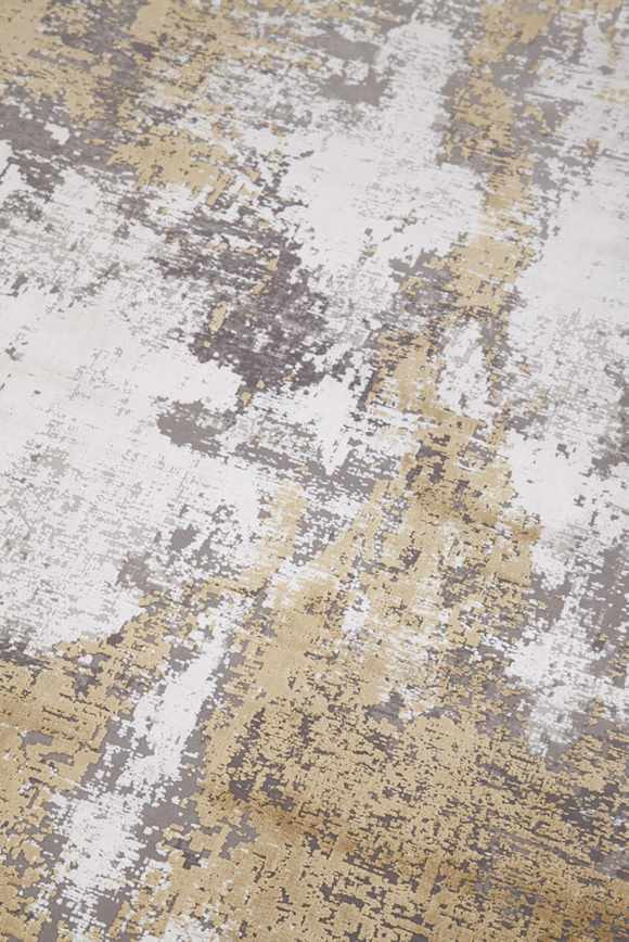 Tapis de salon moderne en viscose LINCOLN