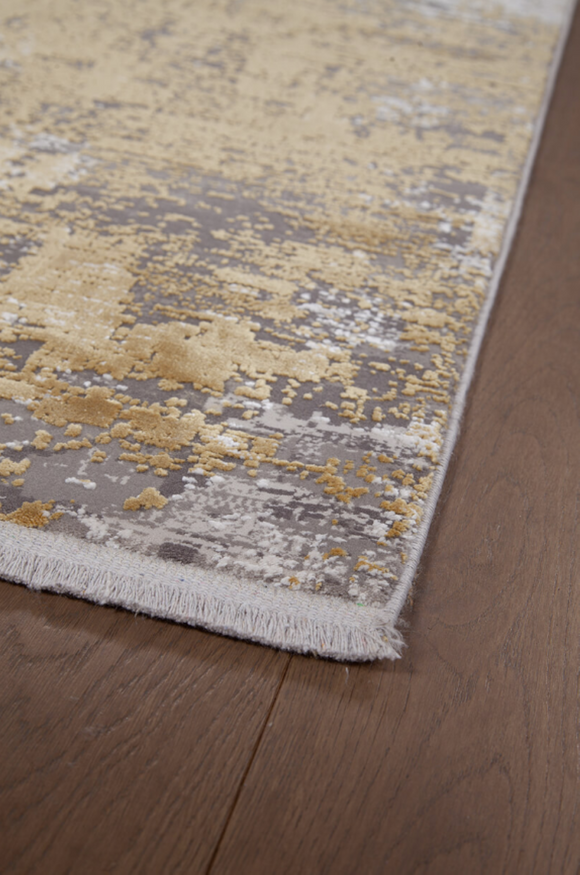 Tapis de salon moderne en viscose LINCOLN