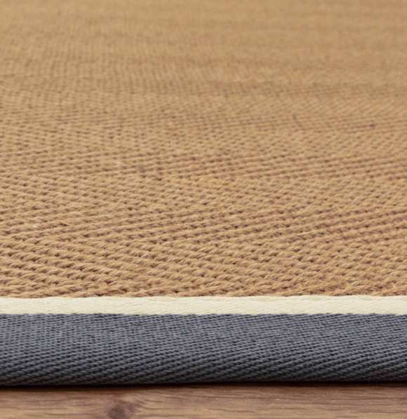 Tapis chambre et salon en jute moderne DORO