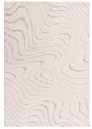 Tapis tissé plat moderne WAVES-1