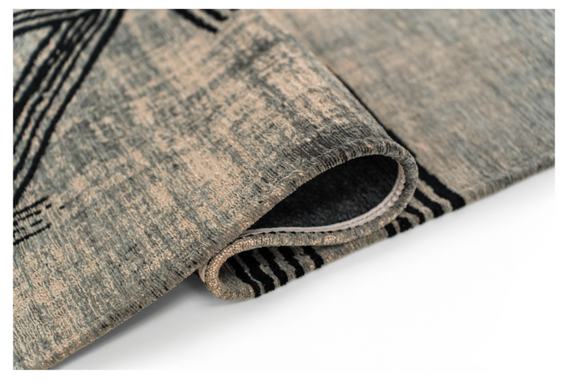 Tapis moderne tissé plat KATANA