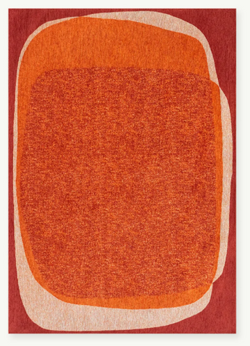 Tapis moderne tissé plat AGATE