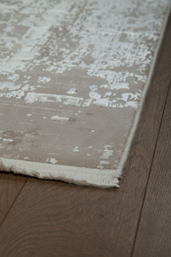 Tapis de salon moderne en viscose BRODERIE