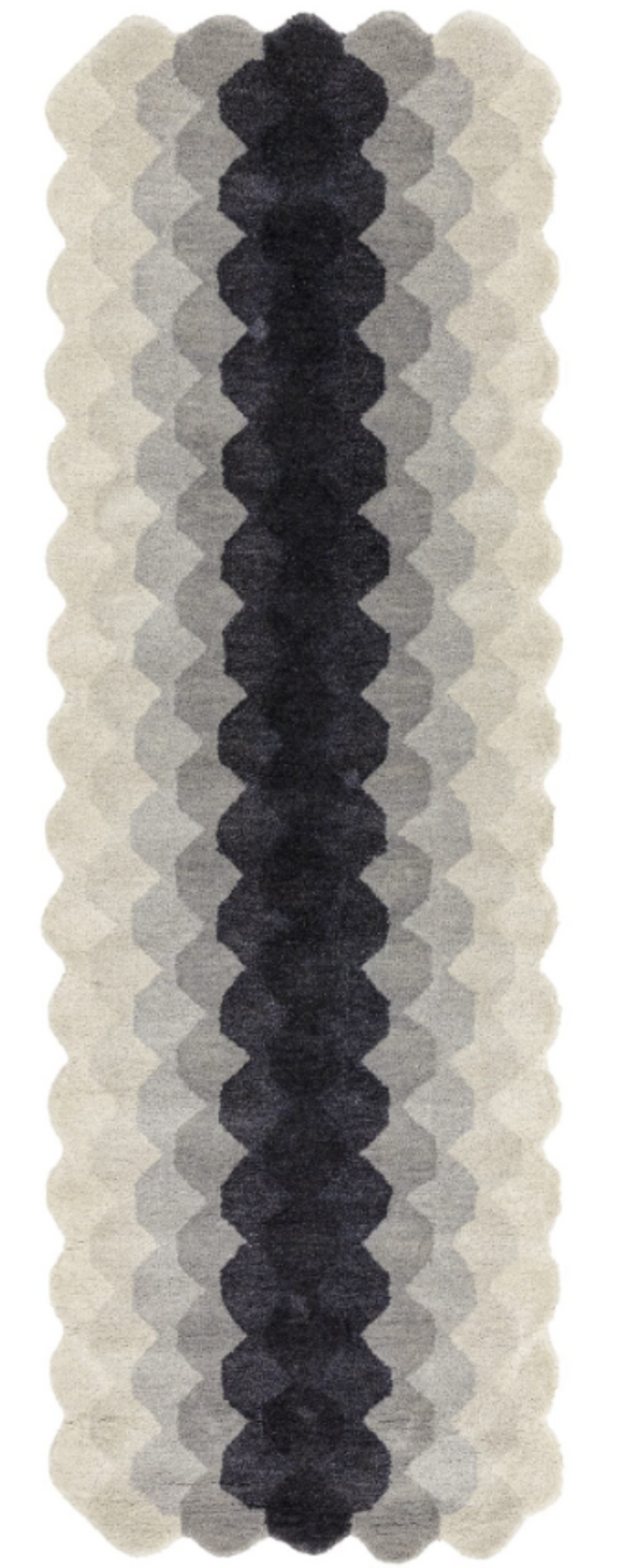 Tapis moderne tufté main en laine KERNEL